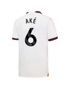 Manchester City Nathan Ake #6 Auswärtstrikot 2023-24 Kurzarm